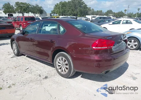 2014 Volkswagen Passat 1.8T Wolfsburg Edition from USA, damaged, VIN 1VWAT7A37EC086679